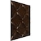 Ekena Millwork 19 5/8in. W x 19 5/8in. H Wallflower EnduraWall Decorative 3D Wall Panel Covers 2.67 Sq. Ft. WP20X20WAAMB - alternate 6